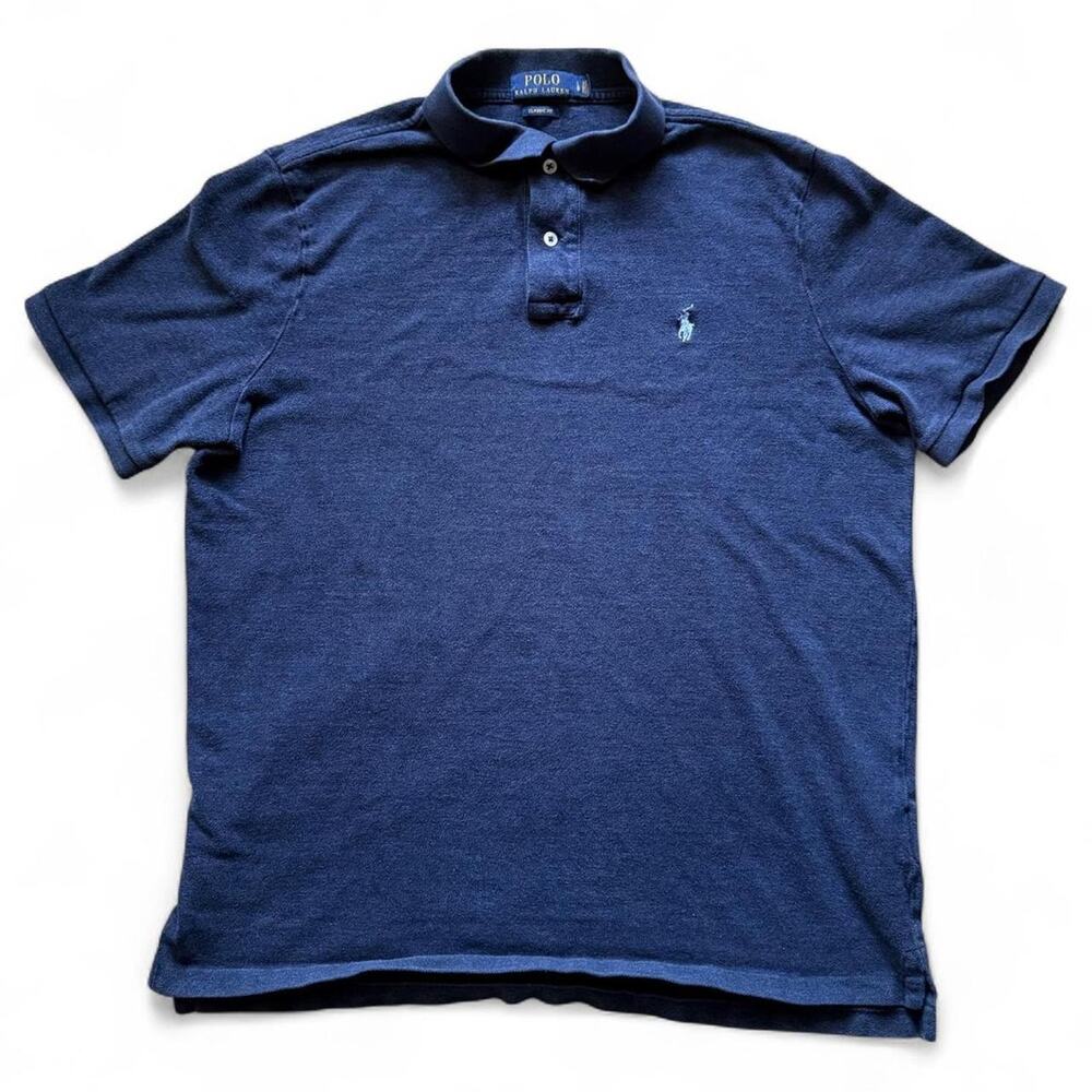 POLO RALPH LAUREN Navy Blue Classic Fit Polo Shirt